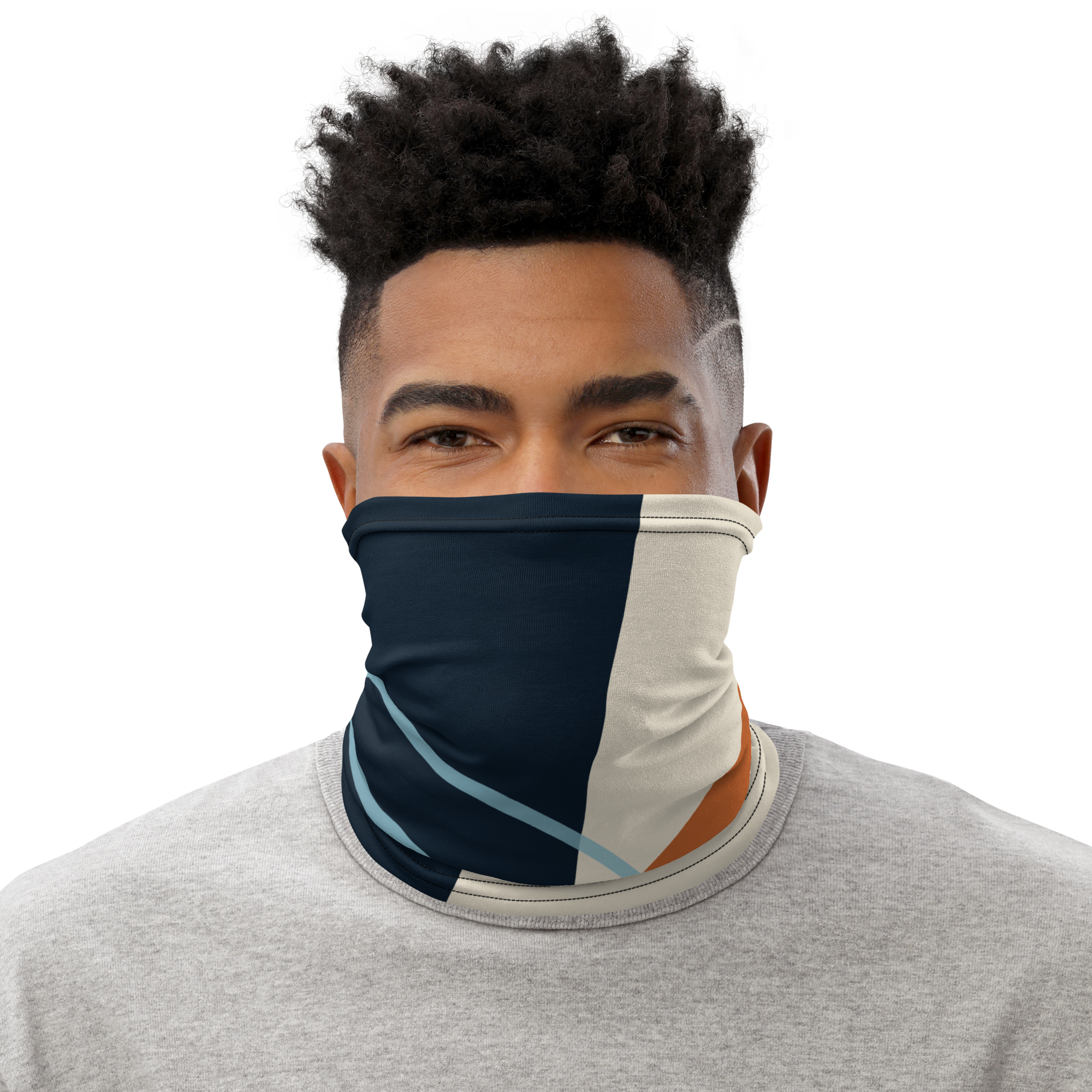 Chicago City Transfer flight gaiter with midnight terminal rings and cream approach diagonals