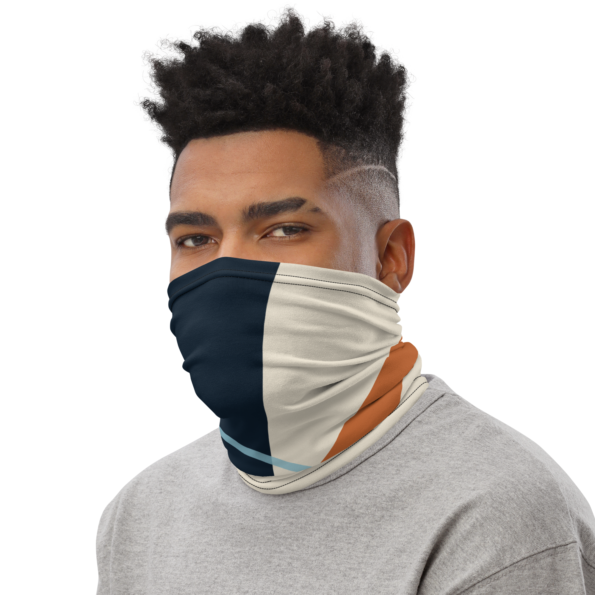 Chicago City Transfer flight gaiter with midnight terminal rings and cream approach diagonals, default Men's Left