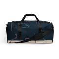 Chicago Transit Transfer Matrix duffle bag with all-route artwork and Red Line pocket, primary view