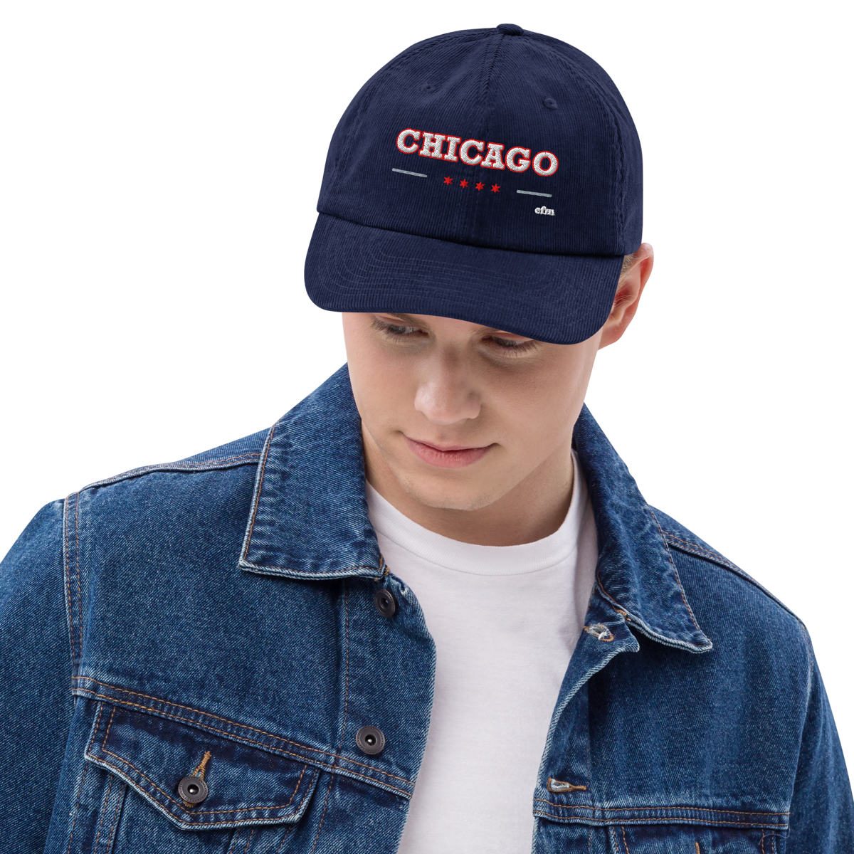 Chicago Collegiate corduroy cap